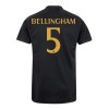 Virallinen Fanipaita Real Madrid Bellingham 5 Kolmas Pelipaita 2023-24 - Miesten
